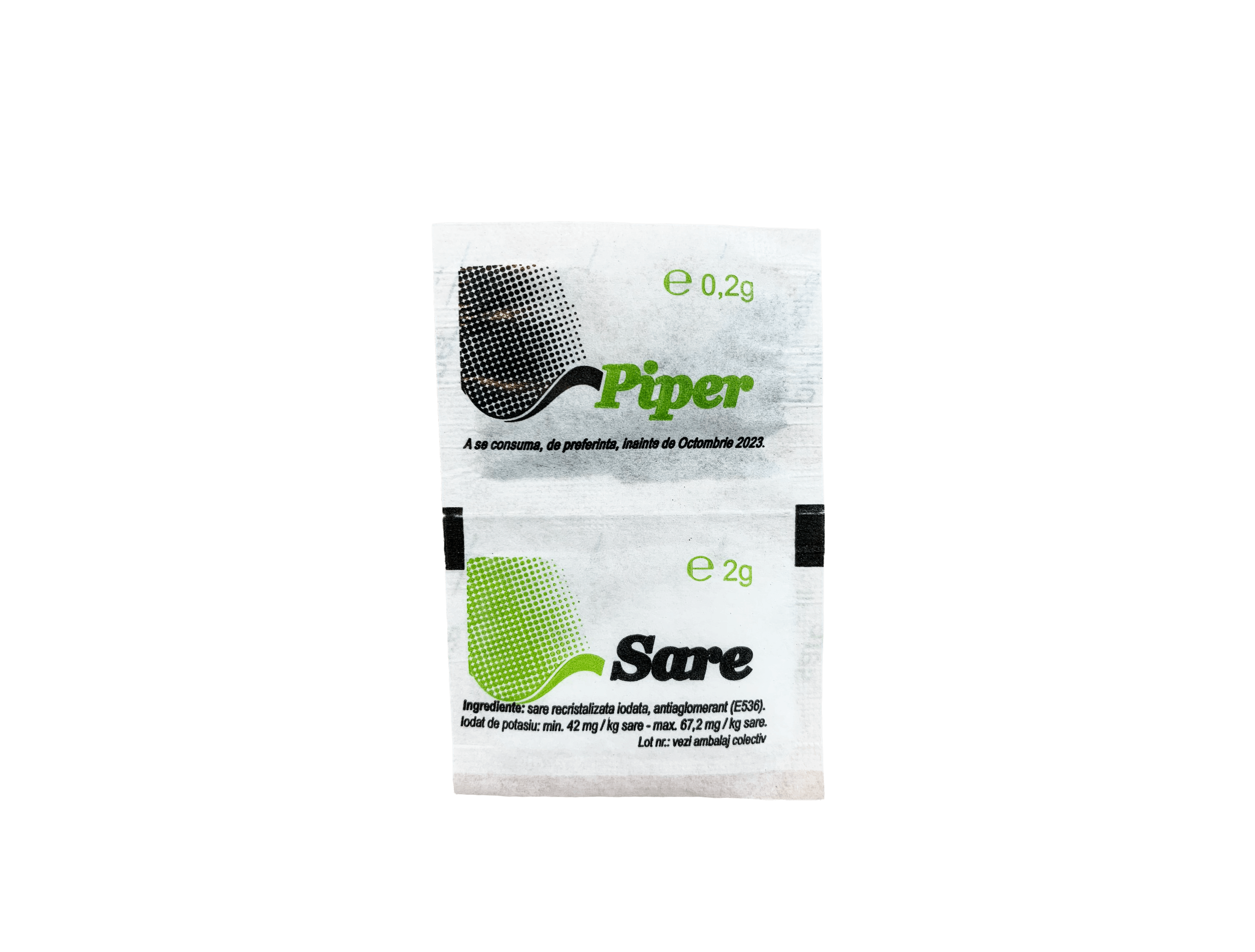 Plicuri sare piper, 1000 buc/set